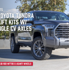 ReadyLIFT SST 3" Lift Kit w/ Control Arms/CV Axles For 22-24 Toyota Tundra 4WD