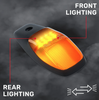 Recon Amber LED Cab Roof Light Kit w/ Amber Lenses For 2019-2024 Ram 2500/3500