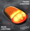 Recon Amber Lens LED Cab Roof Light Kit For 2003-2018 Dodge Ram 2500/3500