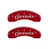 MGP Red Caliper Covers Front & Rear Set For 12-20 Ford F-150 & 18-20 Expedition