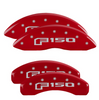 MGP Red Caliper Covers Front & Rear Set For 12-20 Ford F-150 & 18-20 Expedition