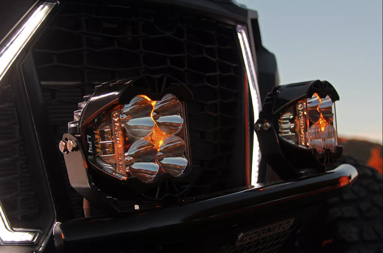 Baja Designs LP4 Pro Factory Amber Driving/Combo LED Lights w/ IPT