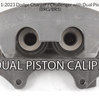MGP Caliper Covers Set of 4 Red For 2011-2023 Dodge Challenger / 2011-2022 Charger R/T