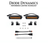 Diode Dynamics SS6 LED 6'' Fog Lights Kit - Amber Wide For 2024+ Toyota Tacoma