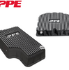 PPE Brushed Transmission Deep Pan & Oil Pan Kit For 11-19 Ford F250/F350 6R140