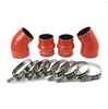 HPS High Temp Silicone Intercooler Hose Boots Kit For 1994-2002 Dodge Ram 5.9L Cummins Diesel
