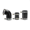 HPS High Temp Aramid Reinforced Silicone Intercooler Hose Boots Kit For GM 2006-2010 2500HD/3500HD 6.6L Duramax LMM LBZ