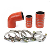 HPS High Temp Aramid Reinforced Silicone Intercooler Hose Boots Kit For GM 2006-2010 2500HD/3500HD 6.6L Duramax LMM LBZ