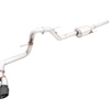 AWE 0FG Cat-Back Exhaust w/ 4.5" Black Tips For 2021-2025 Ford F-150 2.7L/3.5L/5.0L