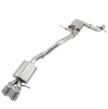 AWE Touring Cat-Back Exhaust 3.5” Silver Tips For 12-18 VW Jetta 2.0L/1.8L