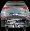 AWE Track Cat-Back Exhaust w/ 3.5” Chrome Tips For 15–17 Volkswagen Golf 1.8L