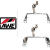 AWE Track-to-Touring Cat-Back Exhaust Conversion Kit For 10-17 Audi S4 Quattro 3.0L