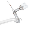 AWE Track Edition Cat-Back Exhaust w/ 4” Black Tips For 13-18 Ford Focus ST