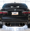 AWE SwitchPath Cat-Back Exhaust 4.5in Black Quad Tips For 21-25 BMW M3/M4 3.0L