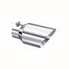 MBRP Armor Pro 12 Inch Polished Angle Cut Exhaust Tip 4 Inch Inlet 6 Inch  Outlet Dual Wall