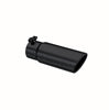 MBRP Armor BLK 10 Inch Angle Cut Rolled End Exhaust Tip 3 Inch In/3.5 Inch Outlet Universal