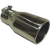 MBRP Oval Polished Exhaust Tip 2.5 Inch Inlet/3 Inch OD/ 7 Inch Length T304 Stainless Steel