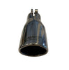 MBRP Oval Polished Exhaust Tip 2.5 Inch Inlet/3 Inch OD/ 7 Inch Length T304 Stainless Steel