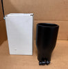 MBRP Armor BLK 7 Inch Black Exhaust Tip 2.5 Inch Inlet/3.75 Inch OD T304 Oval End
