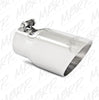 MBRP Armor Pro 8 Inch Polished Angled Exhaust Tip 3 Inch In/4 Inch Outlet T304 SS Universal