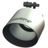 MBRP Armor Pro 8 Inch Dual Wall Angled Exhaust Tip 2.5 Inch  Inlet /4 Inch Outlet T304 SS