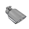 MBRP Armor Pro 8 Inch Dual Wall Angled Exhaust Tip 2.5 Inch  Inlet /4 Inch Outlet T304 SS