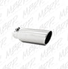 MBRP Armor Pro 12 Inch Polished Exhaust Tip Angled Rolled End 2.5 Inch Inlet/4 Inch OD T304