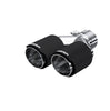 MBRP Carbon Fiber Dual Exhaust Tip 2.5" Inlet 3.5" Outlet Staggered 9.5"/9"