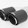 MBRP Carbon Fiber Dual Exhaust Tip 2.5" Inlet 3.5" Outlet Staggered 9.5"/9"