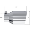 MBRP Armor Pro 6.5 Inch Polished Exhaust Tip 2.5 Inch Inlet/4 Inch Outlet Universal T304 SS