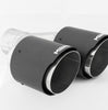 MBRP Armor Pro 2.5 Inch Inlet Stainless Steel Dual Carbon Fiber 4 Inch Tip Universal