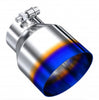 MBRP Armor Pro 6.13" Exhaust Tip 3" Inlet 4.5" Outlet Burnt End Angle Cut T304 SS