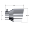 MBRP Armor Pro 5" OD Exhaust Tip 3" Inlet 6.5" Angle Cut Single Wall T304