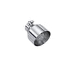 MBRP Armor Pro 6.5 Inch Polished Angle Cut Exhaust Tip 2.5 Inch Inlet/5 Inch OD T304 SS