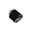 MBRP Angle Cut Carbon Fiber Exhaust Tip 2.5 Inch Inlet/5 Inch Outlet 6.5 Inch Length
