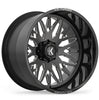 KG1 Forged Trident (KC) Gloss Black Milled 26X16