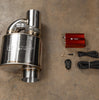 Valvetronic Designs 5" Single Inlet/Outlet Valved Muffler Kit - Universal