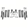 Zone Offroad 3 Inch Suspension System Lift Kit For 2007-2018 Jeep Wrangler JKU 4 Door