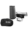 No Limit Fabrication Raw Cold Air Intake Dry Filter with Black Pre-Filter For 2003-2007 Ford 6.0L Powerstroke