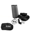 No Limit Fabrication Black Cold Air Intake with Dry Filter and Black Pre-Filter For 2008–2010 Ford 6.4L Powerstroke