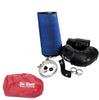 No Limit Fabrication Black Cold Air Intake with Pro5R Filter and Red Pre-Filter For 2008–2010 Ford 6.4L Powerstroke