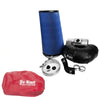 No Limit Fabrication Polished Cold Air Intake with Oiled Filter and Red Pre-Filter For 2008–2010 Ford 6.4L Powerstroke