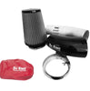 No Limit Fabrication Raw Cold Air Intake with Dry Filter & Red Pre-Filter For 2011–2016 Ford 6.7L Powerstroke