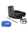 No Limit Fabrication Black Cold Air Intake with Dry Filter & Blue Pre-Filter For 2011–2016 6.7L Powerstroke