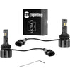 GTR Lighting Ultra 3.0 H8 LED Bulbs 4700LM 5750K Pair for H8 Fog Lights