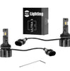 GTR Lighting Ultra 3.0 H11 LED Bulbs 4700LM 5750K Pair for H11 Fog Lights
