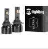 GTR Lighting Ultra 3.0 9012 LED Bulb Pair 4700LM 5750K For Low Beam Upgrade