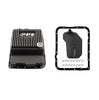 PPE Brushed Deep Transmission Pan For 1985-2014 GMC/Chevy 4L60E/4L65E/4L70E/4L75E/700R4 with Automatic Transmission