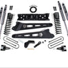 Zone Offroad 4 Inch Lift Kit with Radius Arms and FOX Shocks For 2019–2024 Ram 3500 6.4L 4WD w/Overload