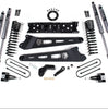 Zone Offroad 4 Inch Lift Kit with Radius Arms and FOX Shocks For 2019–2024 Ram 3500 6.4L 4WD without Overload or Rear Air ride